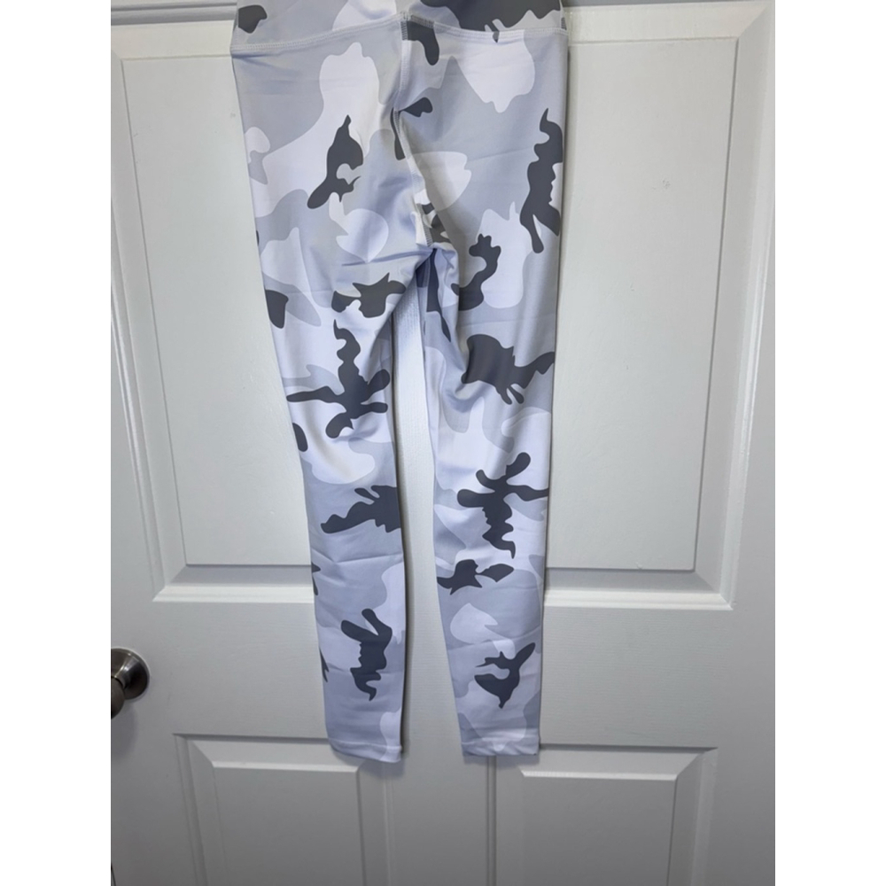 Women’s Werk Dance-wear White Camo Leggings XS - Picture 6 of 11